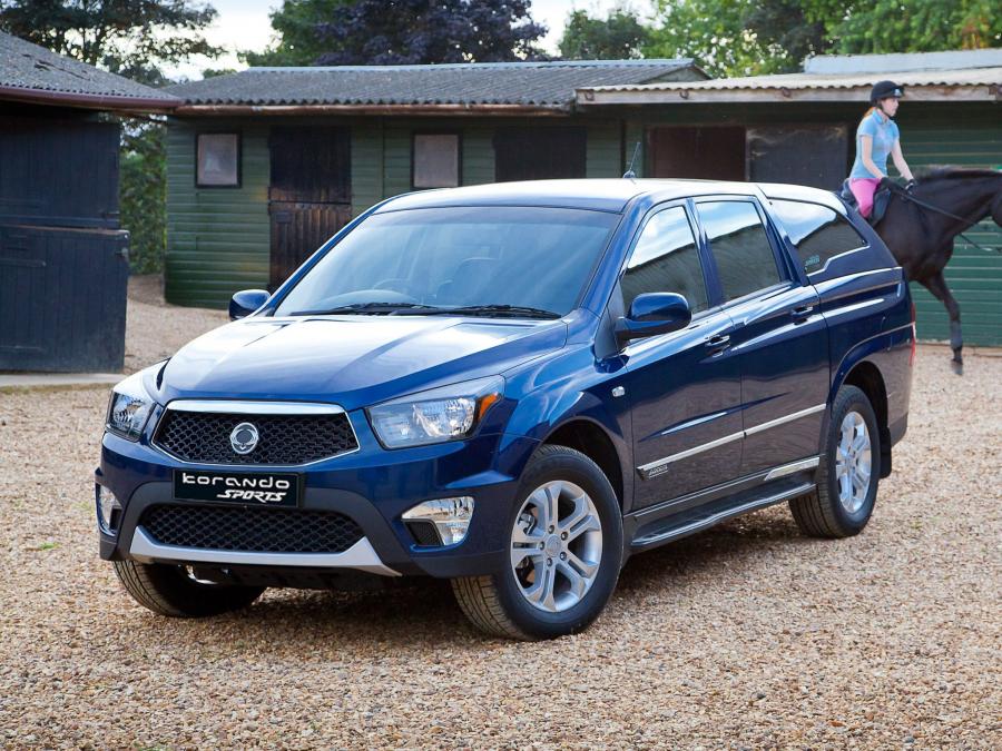  SsangYong Korando Sports 2012 года  (UK) (фото 3 из 12)